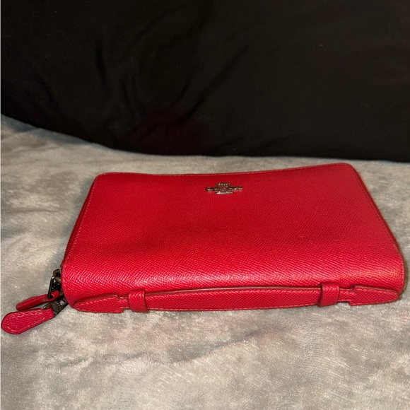 Pink Coach Double Zip Travel Organizer - Picture 2 of 8